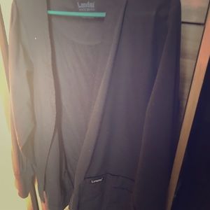 Scrub over coat/jacket